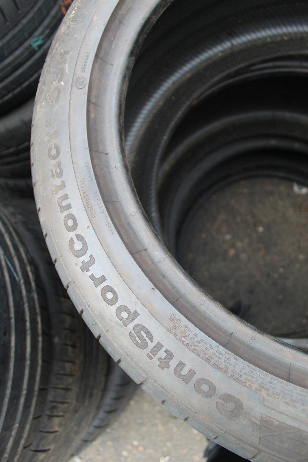 315 35 20 Continental, RunFlat, XL, 110W, x2 A Pair, 4.0mm (f1_tyres) FO L2859