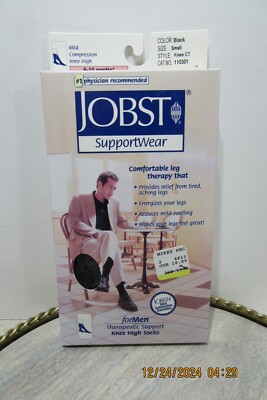 Jobst Mild Compression Dress Socks 8-15 mmHG Small Shoe Size 6-8