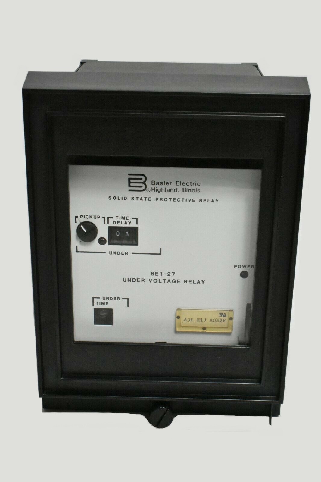 Купить Реле Basler Electric be1/27 Under Voltage Solid State Protection
