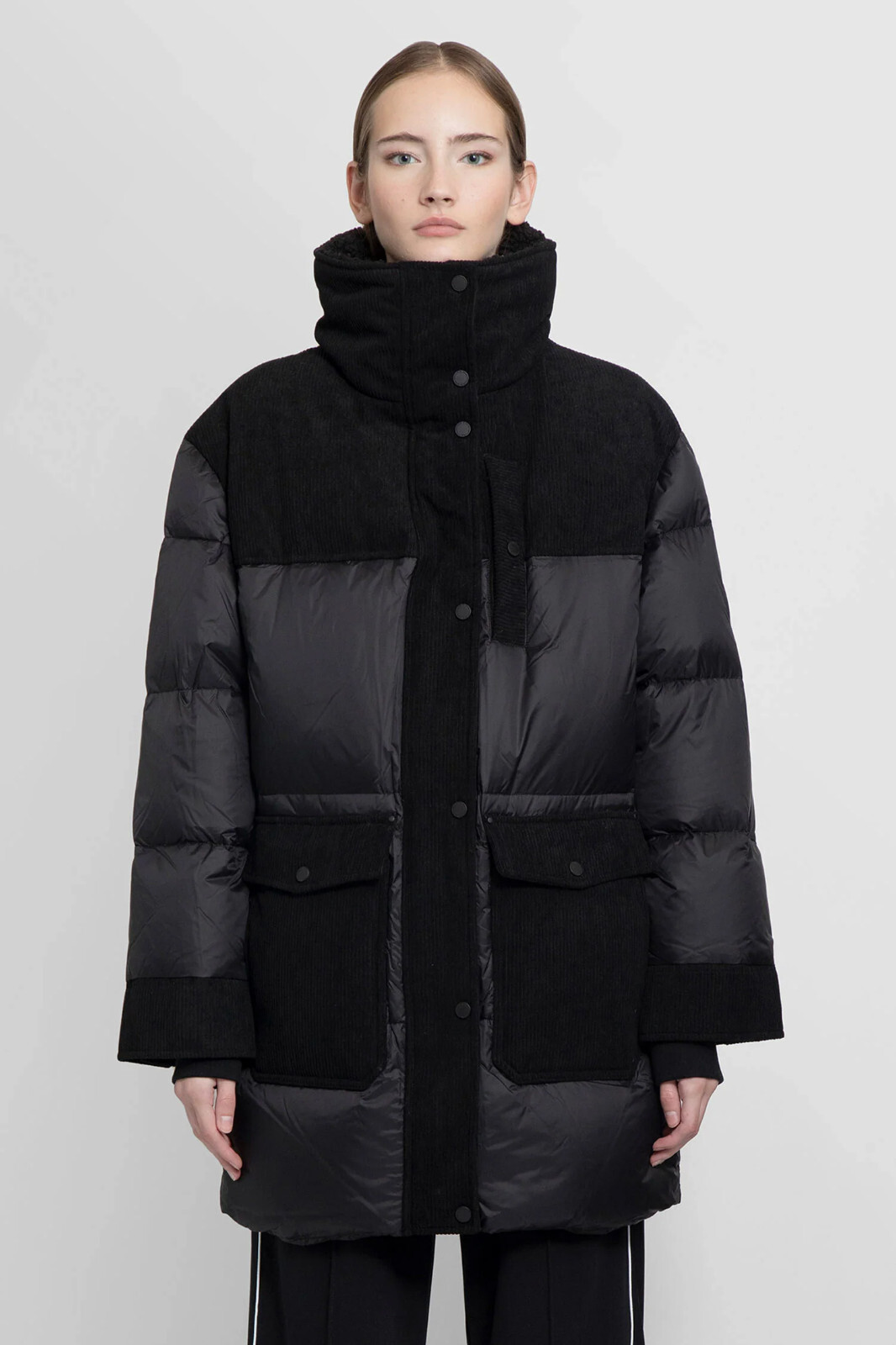 Pre-owned Moose Knuckles $1,195  Women's Murdock 800 Fill Down Puffer Jacket Medium M In Black