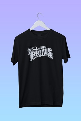 PRIMUS Men's Medium Black T-Shirt Punk Rock Band Vtg Style Print 