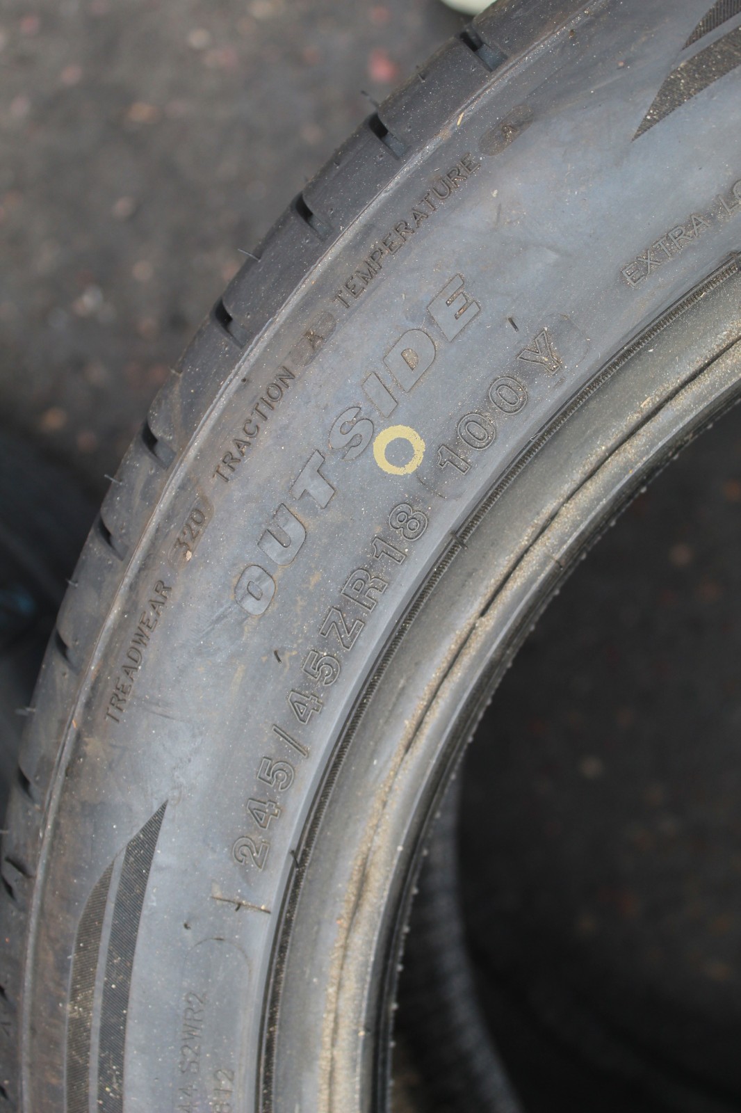 New 245 45 18 Rotala, Setulla SRace RU01, 100Y, x1 Single Tyre (F1_tyres) L3686