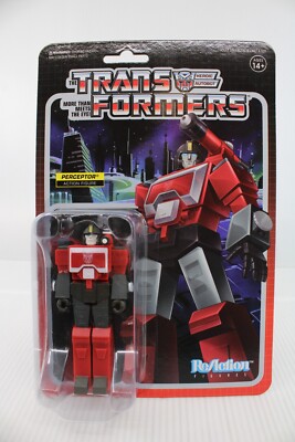 W39 Super 7 Reaction Action Figure Transformers Perceptor