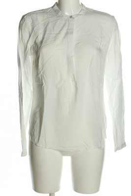 JAKE*S Langarm-Bluse Damen Gr. DE 38 weiß Casual-Look