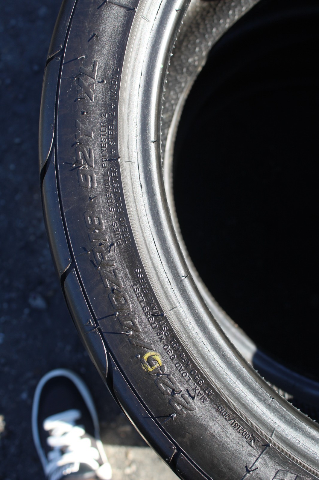 225 40 18 Nankang, Sportnex NS-2R, XL, 92Y, x2 A Pair 6.0mm (F1_tyres) L3989