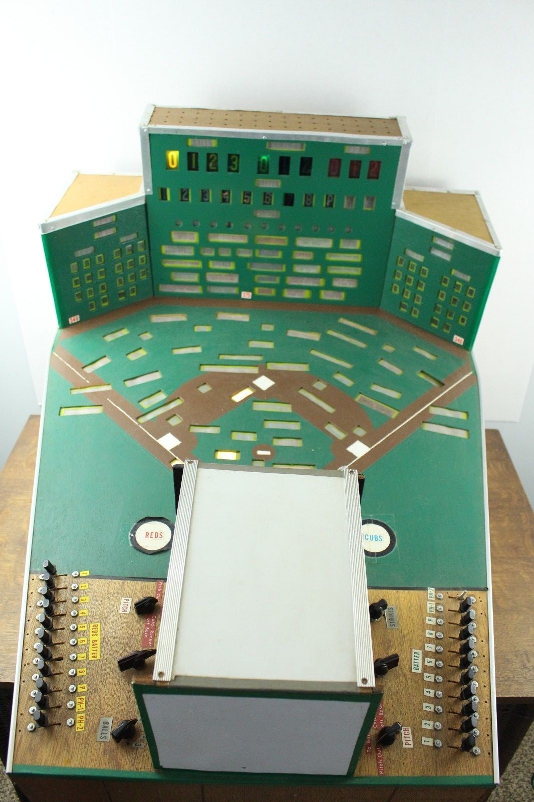 Multiple Gang Switch Controlled Baseball & Football Arcade Style Prototype Games