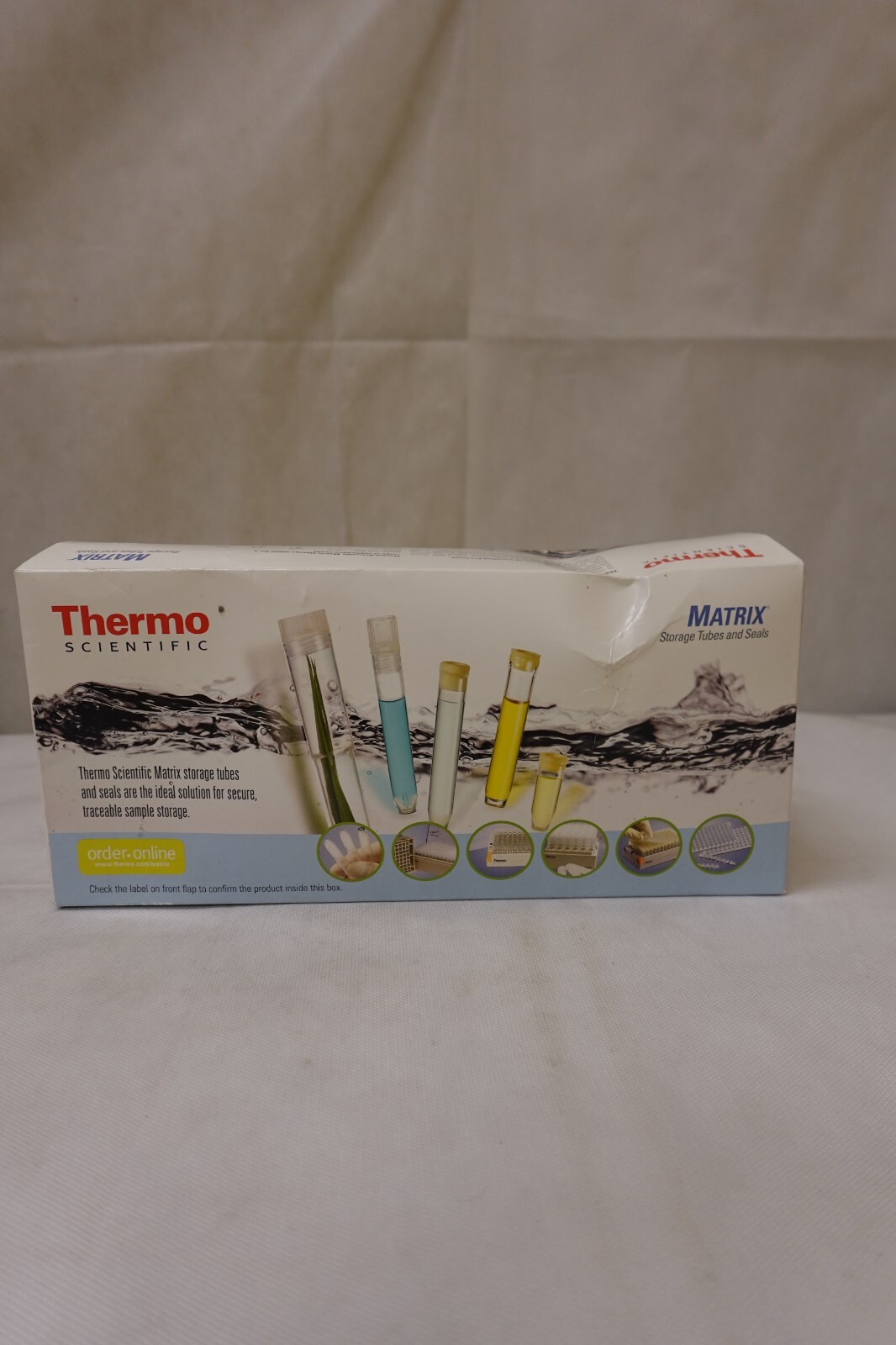 Thermo Scientific - Matrix Latch Rack Fixture Lids w/ Holes - 4901 - Box of 10
