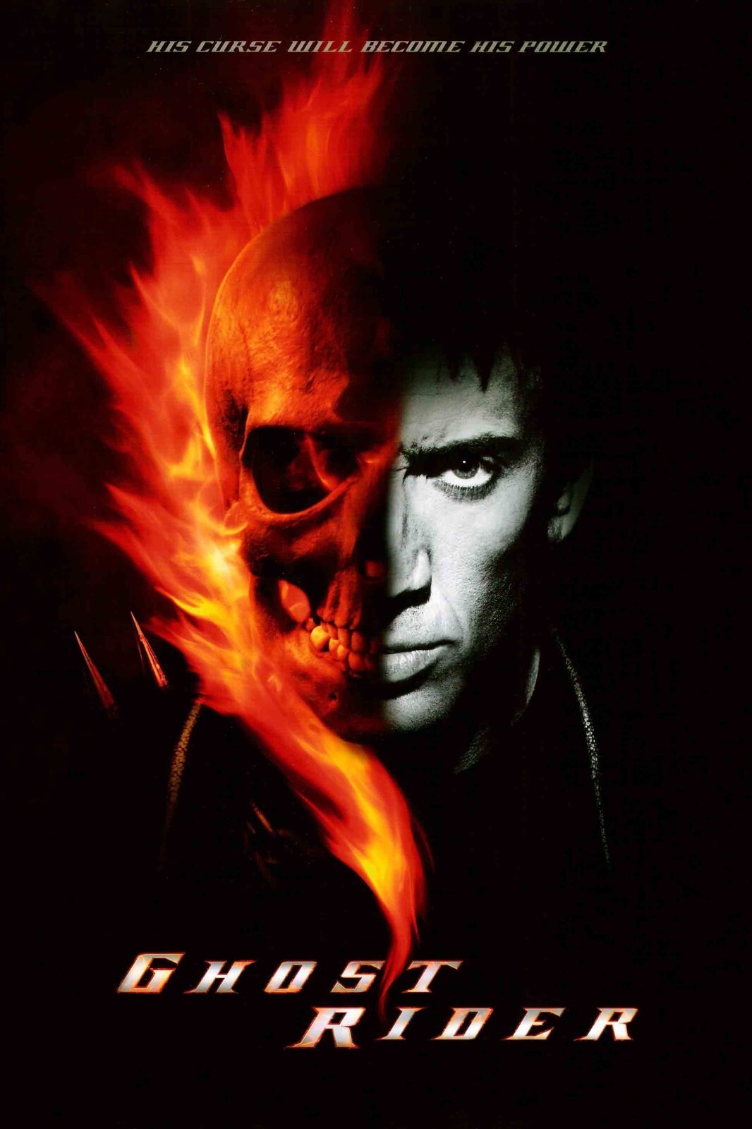 2007 Ghost Rider Movie Poster 11X17 Nicolas Cage Johnny 2007 Ghost Rider Movie Poster 11X17 Nicolas Cage Johnny
