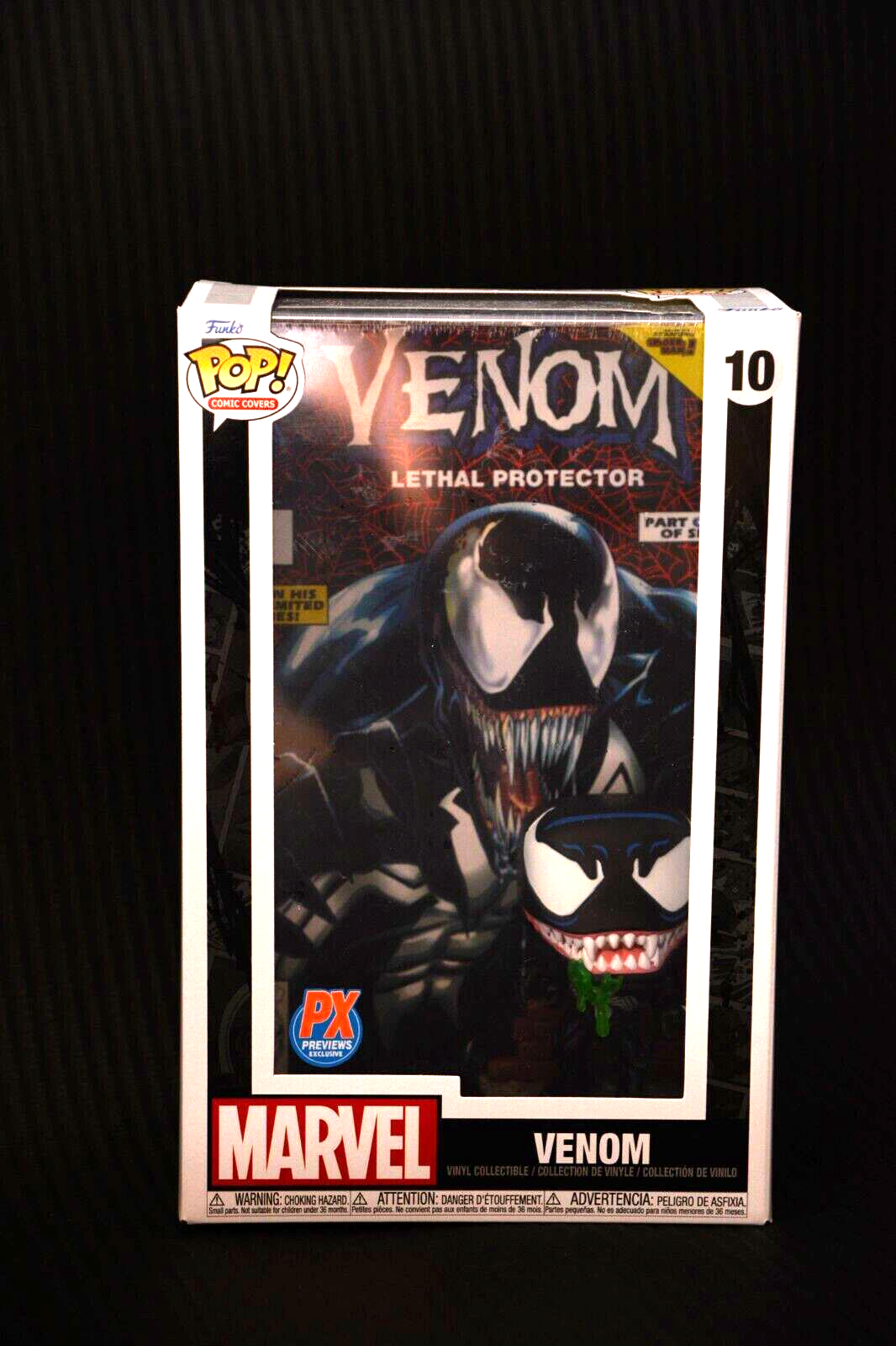 アメコミ Funko POP! Venom Lethal Protector #10 Funko Pop Comic Covers Marvel Venom Lethal Protector Venom