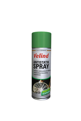 Velind Anti-Statik-Spray 300 ml - Staub, Antistatik, Kunstoff, Möbel