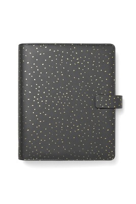 Filofax A5 Confetti Organiser - Charcoal 2025 A5 Charcoal