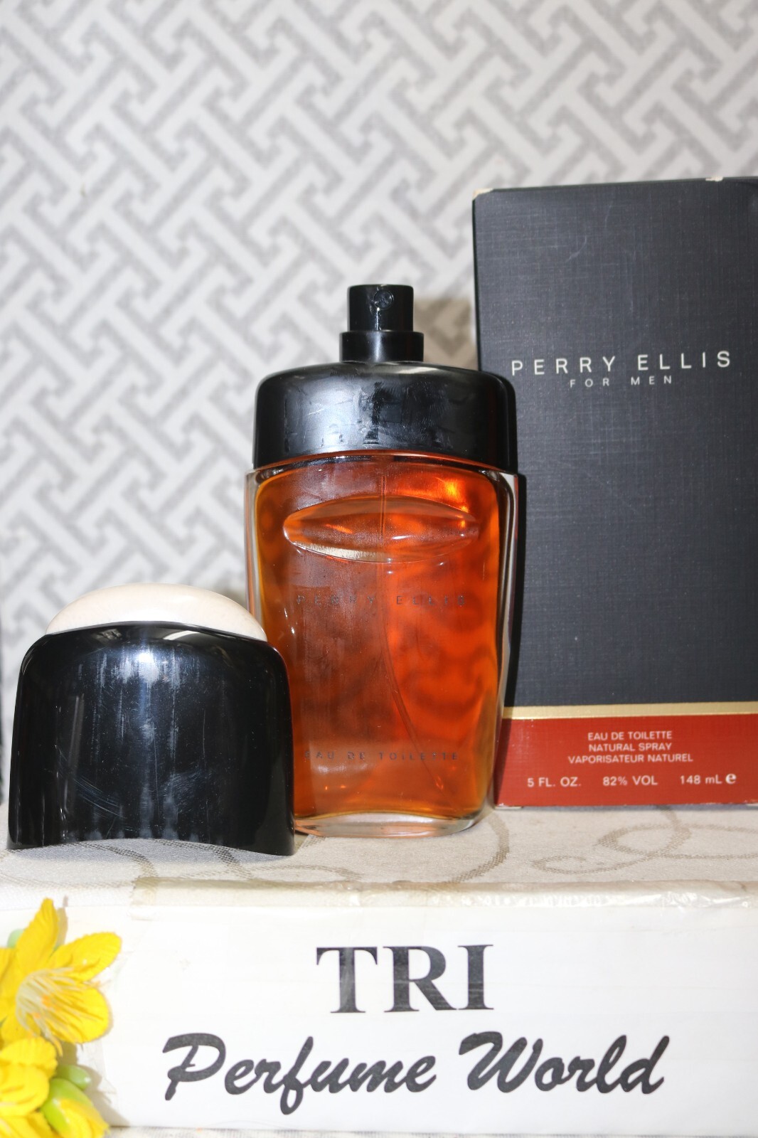 Perry Ellis For Men 5 Oz EDT Spray – Frischer Herrenduft, Originalverpackt & Neu