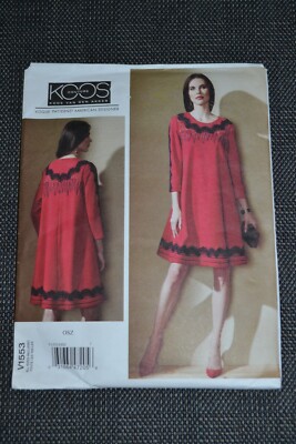 Vogue V1553 sewing pattern womens dress size 6-22, Koos Couture