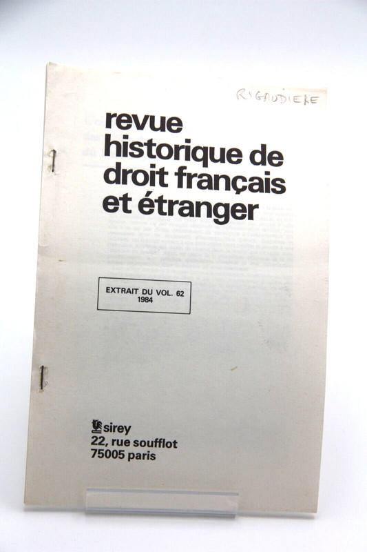 Conseillers Juridiques Et Villes Du Bas Moyen-ÃGe En France