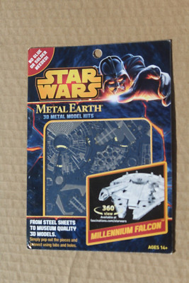 Millennium Falcon Star Wars Metal Earth 3d Metal Model Kit NEW Fascinations