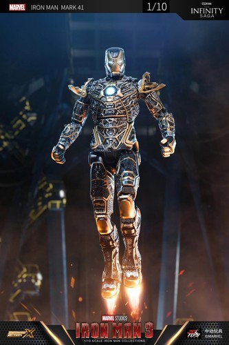 zd toys iron man mark 41 BONES MK XLI 1/10 figure iron man 3 zd toys iron man mark 41 BONES MK XLI 1/10 figure iron man 3