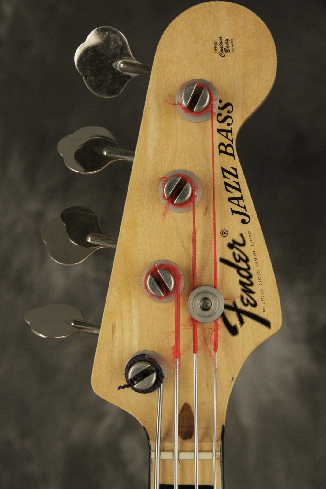 original 1973 Fender JAZZ BASS Sunburst 4-BOLT neck!!! w/HANG TAG!!!