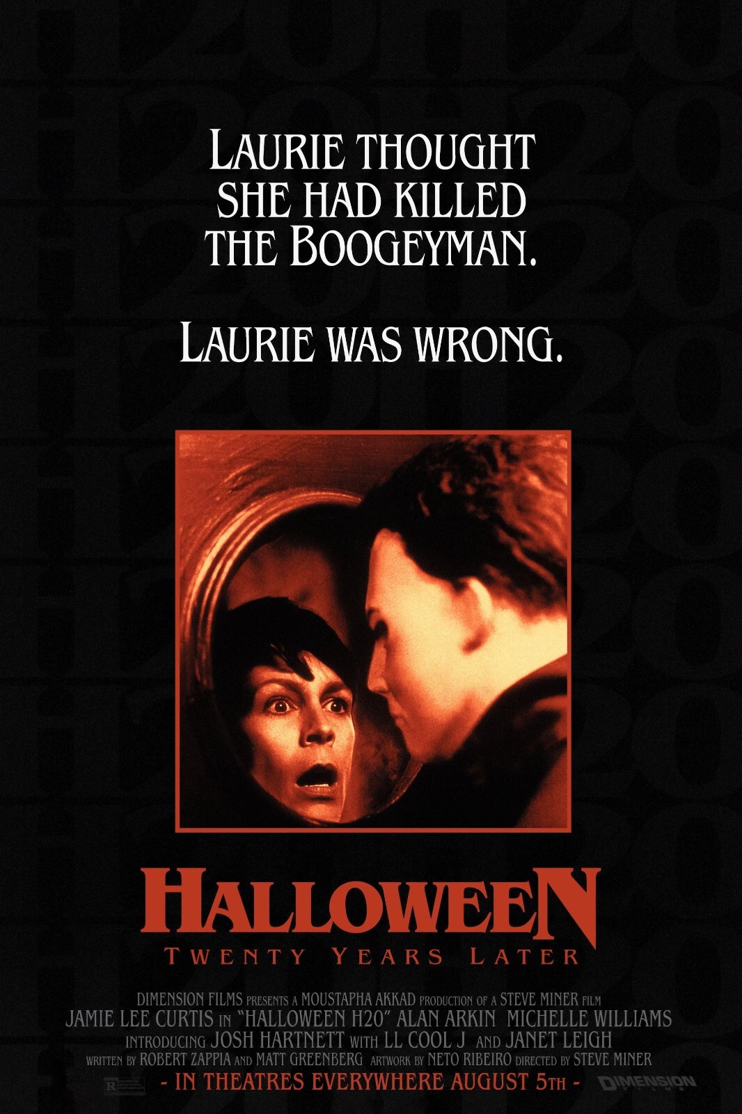 H20 Poster (b) : 11 X 17 Inches : Jamie Lee Curtis