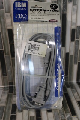 Belkin F2N209-10-T Serial Extension Cable (10 Feet, DB9M to DB9F)