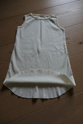 Neu Kleid Taufe weiß creme natur Little Hedonist Gr. 86 , 100% Bio-Baumwolle