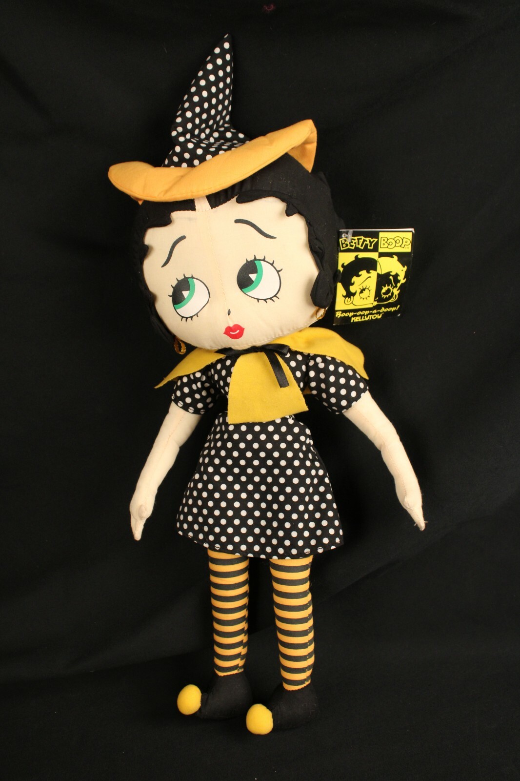 Betty Boop Mask Betty Plush Doll Halloween Kellytoy Trick-or