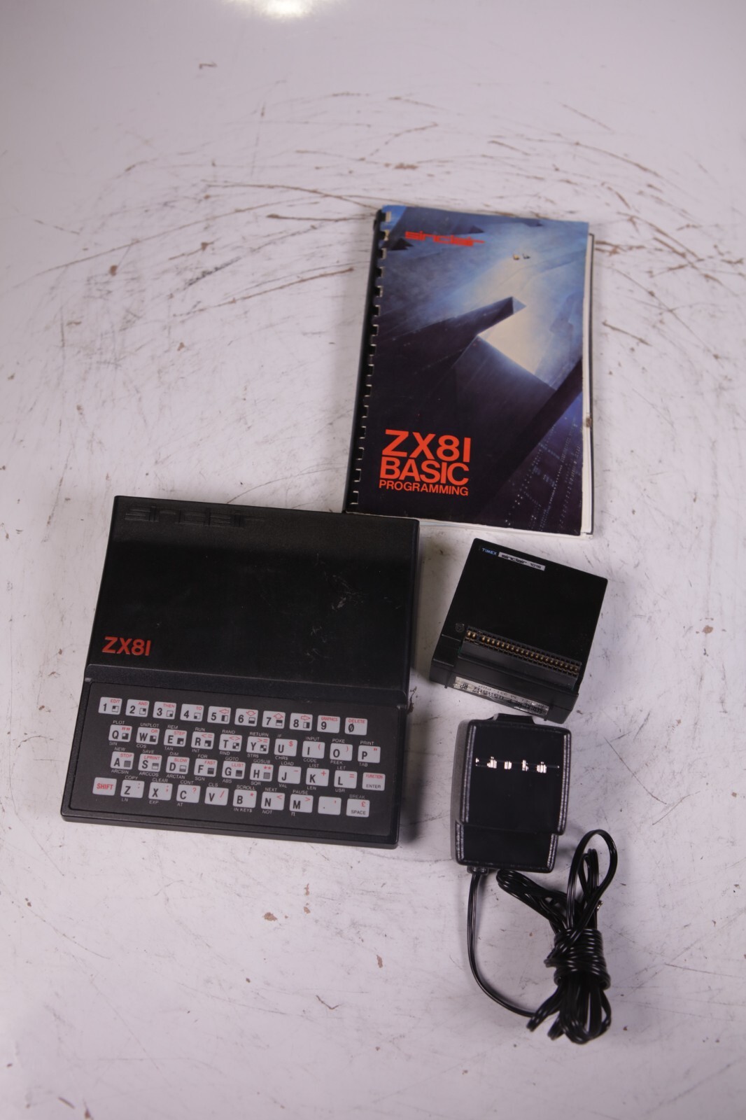 Sinclair ZX8I Basic Programming w/ Timex 1016 Module As Is