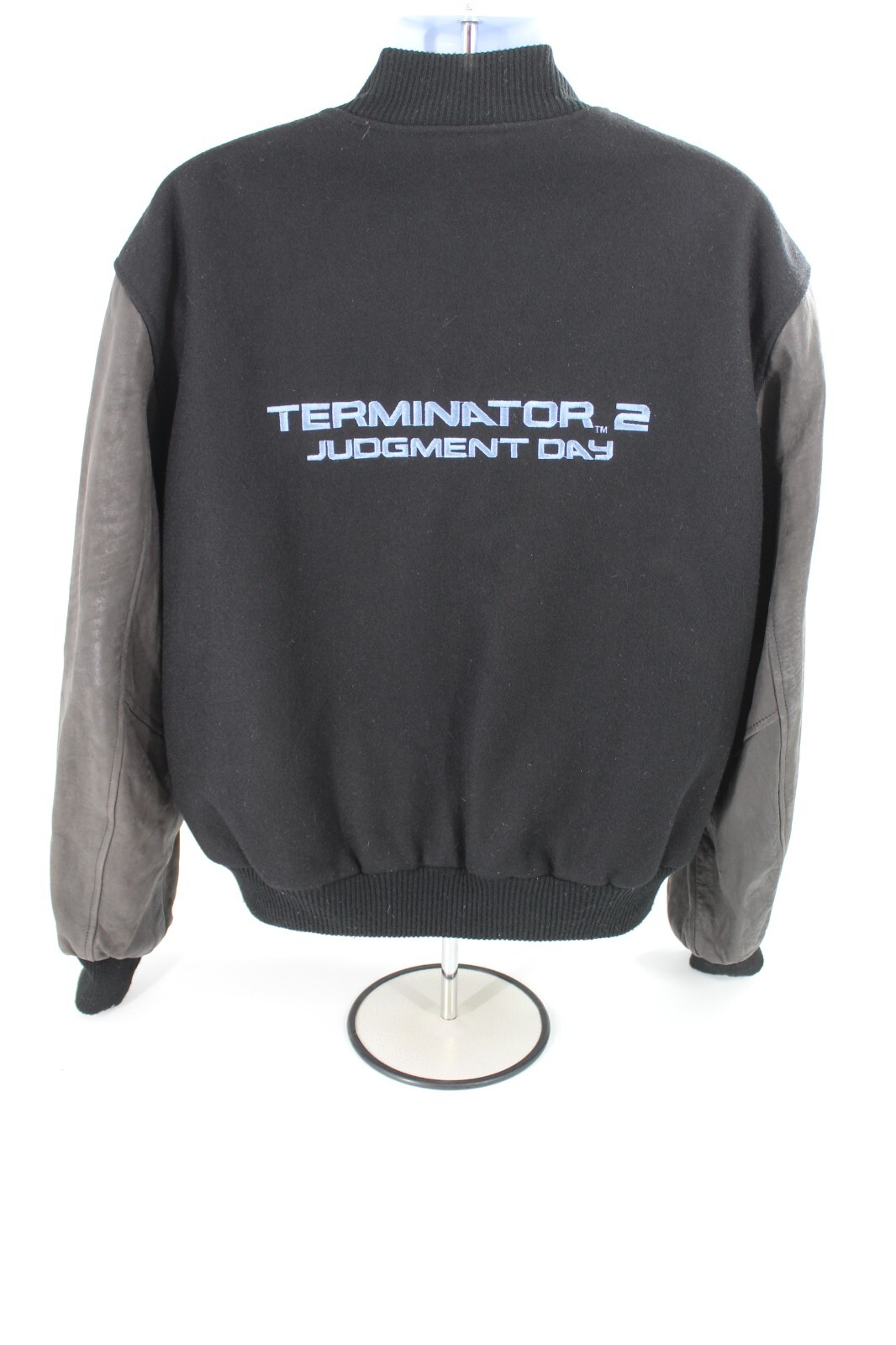 Vintage Terminator 2 1991 Original Crew Varsity Jacket 2XL