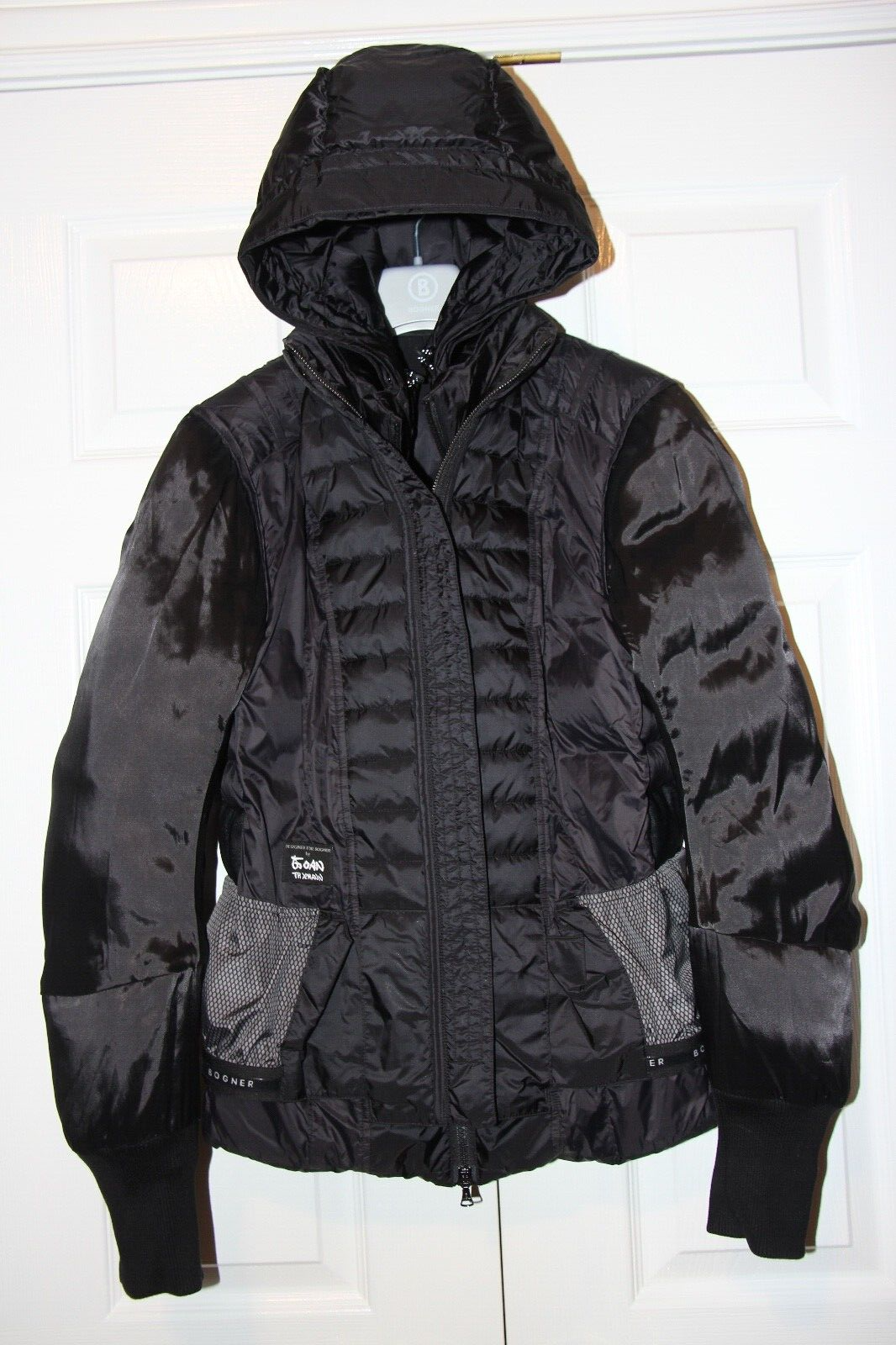 Pre-owned Bogner Coro-d Down Ski Jacket Women's - Size 38 Us 8 Medium - Black -