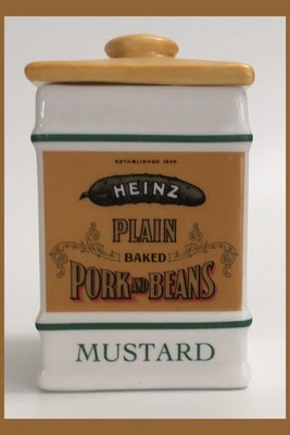 The Country Store Spice Jar Collection HEINZ Pork & Beans - MUSTARD Jar W/Lid