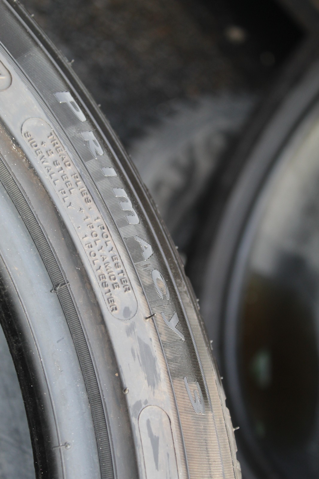 225 45 17 Michelin, Primacy 3, 91V, x2 A Pair 6.5mm (F1_tyres) L3872