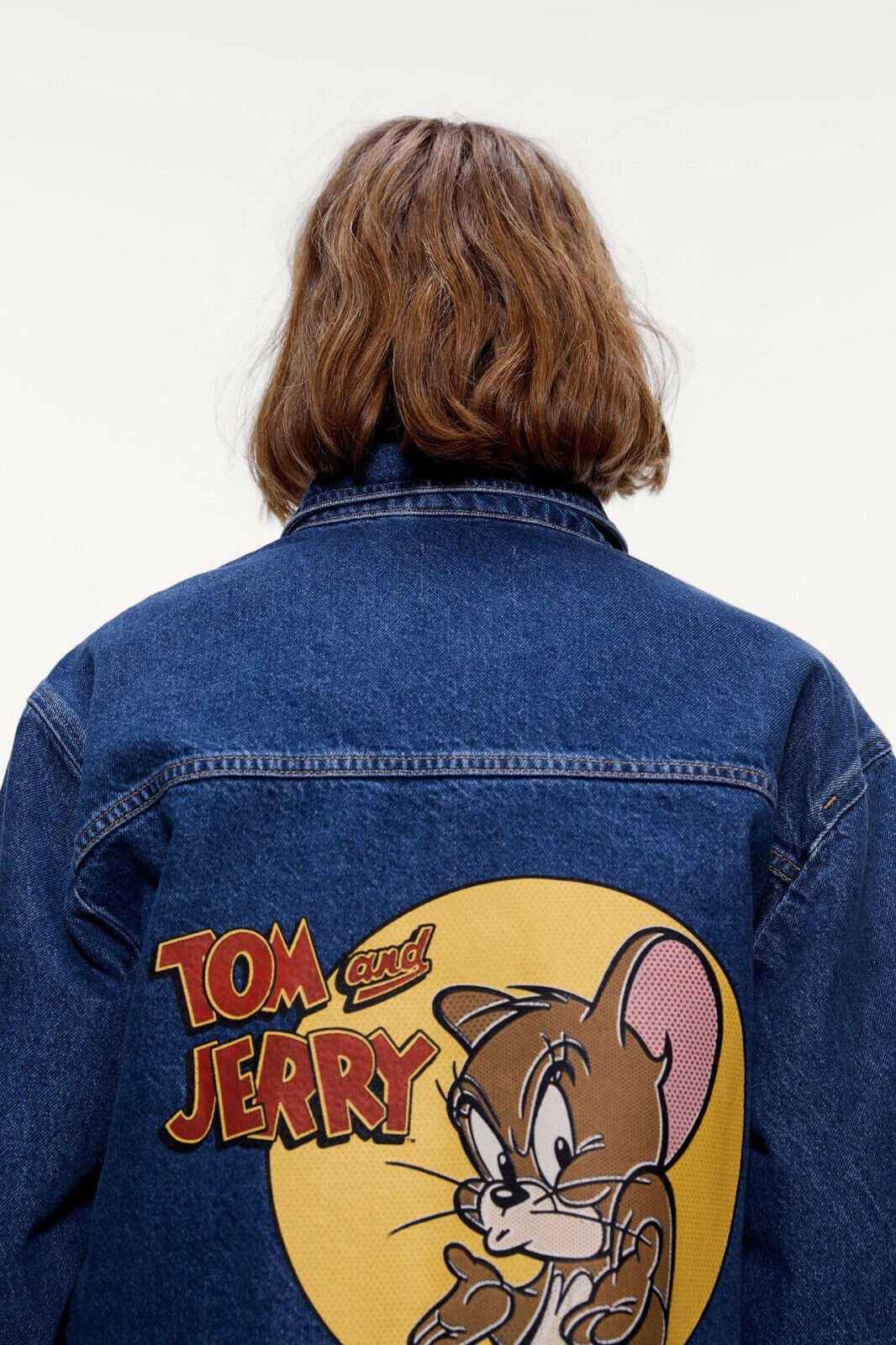 ZARA SOLD OUT TOM & JERRY DENIM JACKET M REF 6164/054 WARNER ZARA SOLD OUT TOM & JERRY DENIM JACKET M REF 6164/054 WARNER