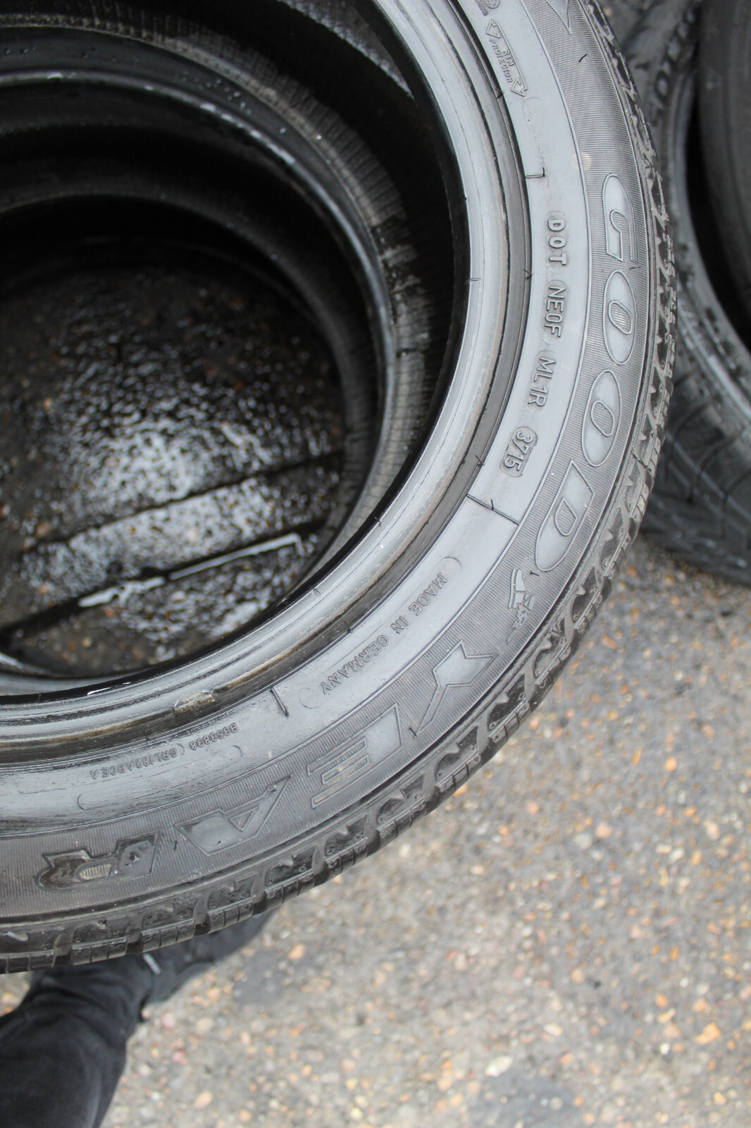 205 55 16 Goodyear, RunFlat, Winter, M+S, 91H, x2 A Pair 6.0mm (F1_tyres) L1699