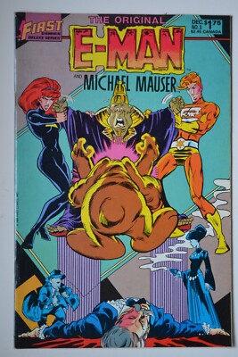 E-Man Vol.1 # 3 December 1985 F/VF First Comics