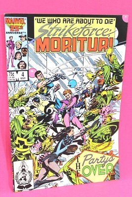 Strikeforce Morituri #4 Volume 1 The Party's Over Marvel Comics Comic F/F+