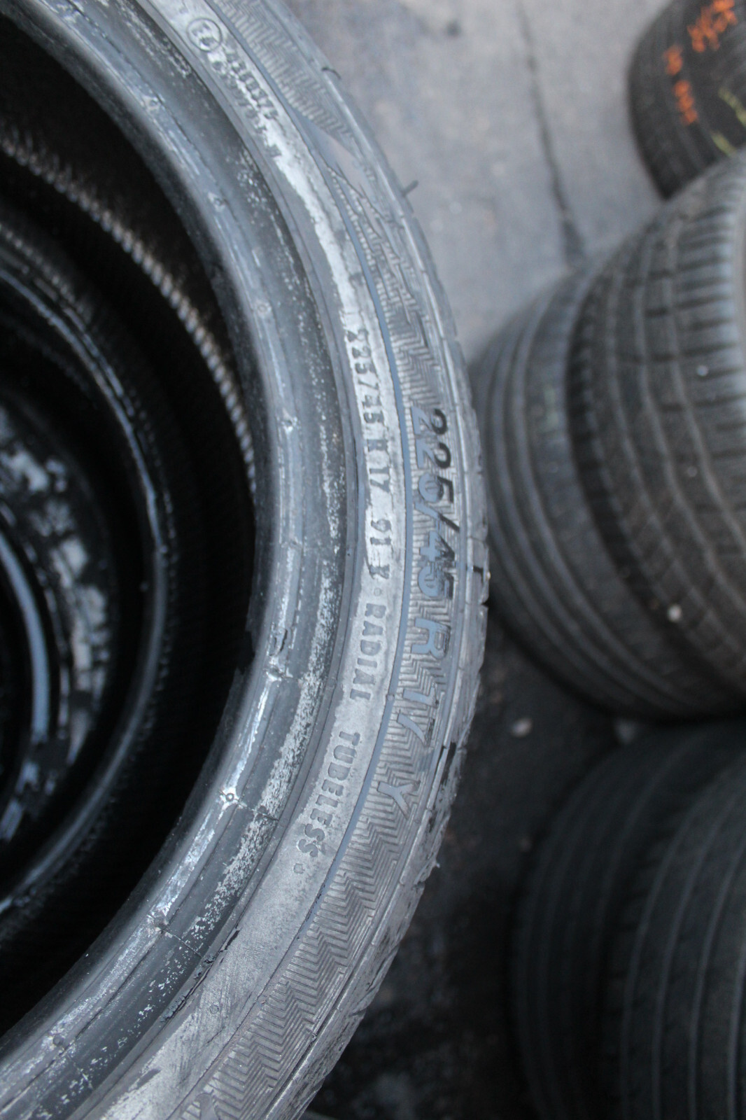 New 225 45 17 Gislaved, Ultra Speed, 91V, x1 Single (F1_tyres) FOD L2179A