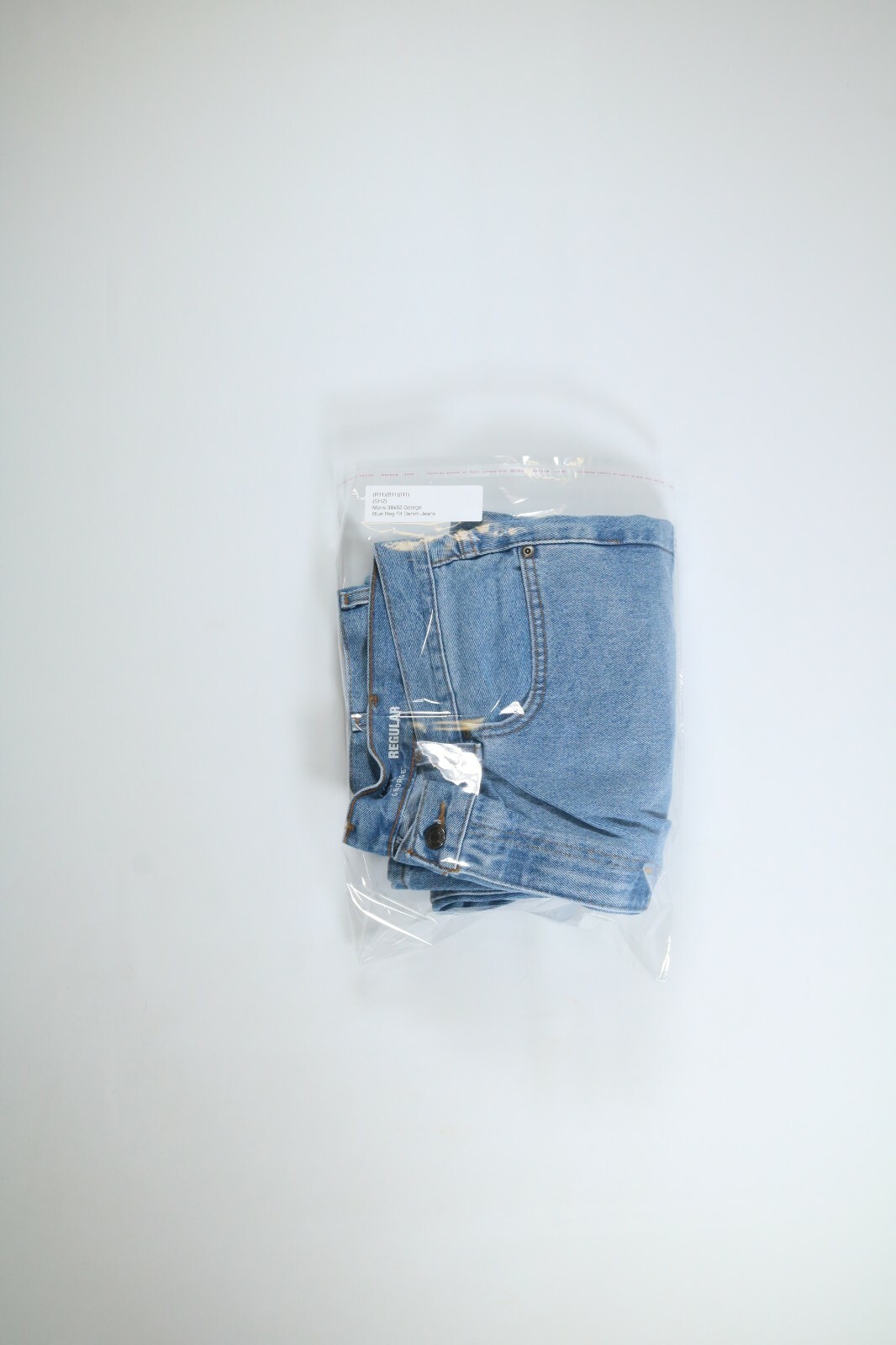 Mens George Blue Regular Fit Denim Jeans 38x32 EUC | eBay
