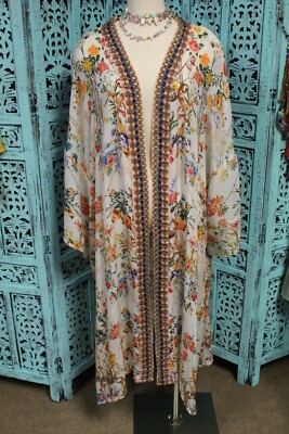 Exotic White Kimono