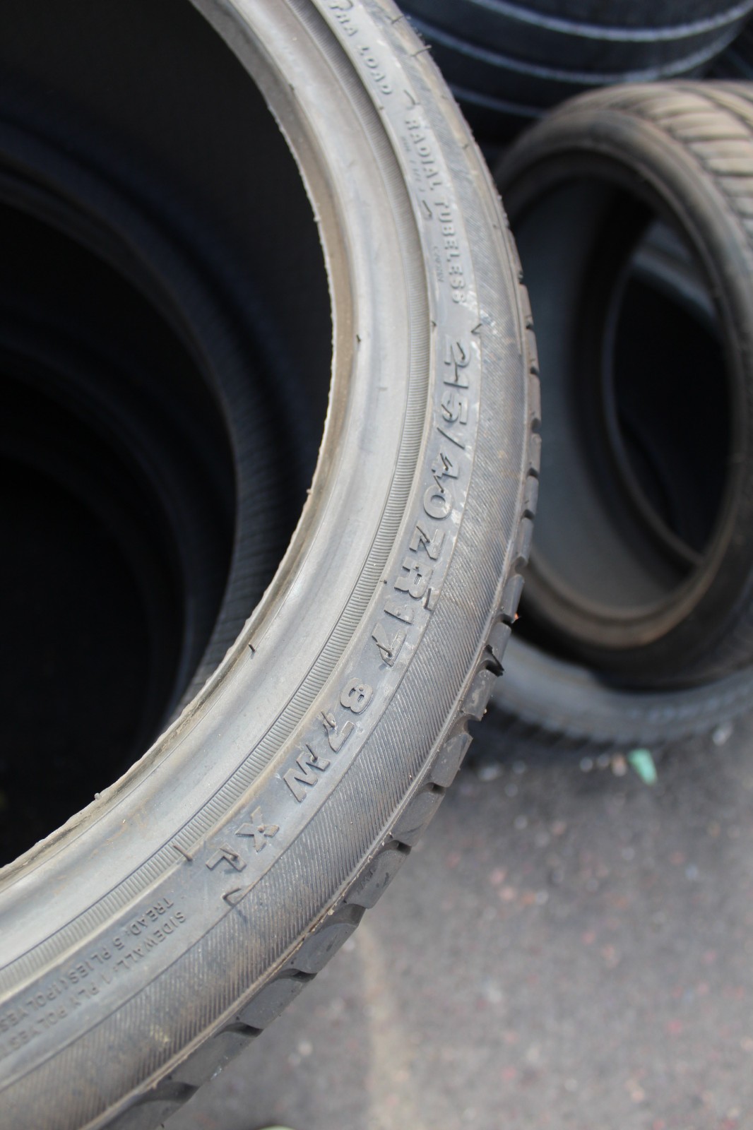 New 215 40 17 Fullrun, HP199, XL, 87W, x1 Single Tyre (F1_tyres) YD075
