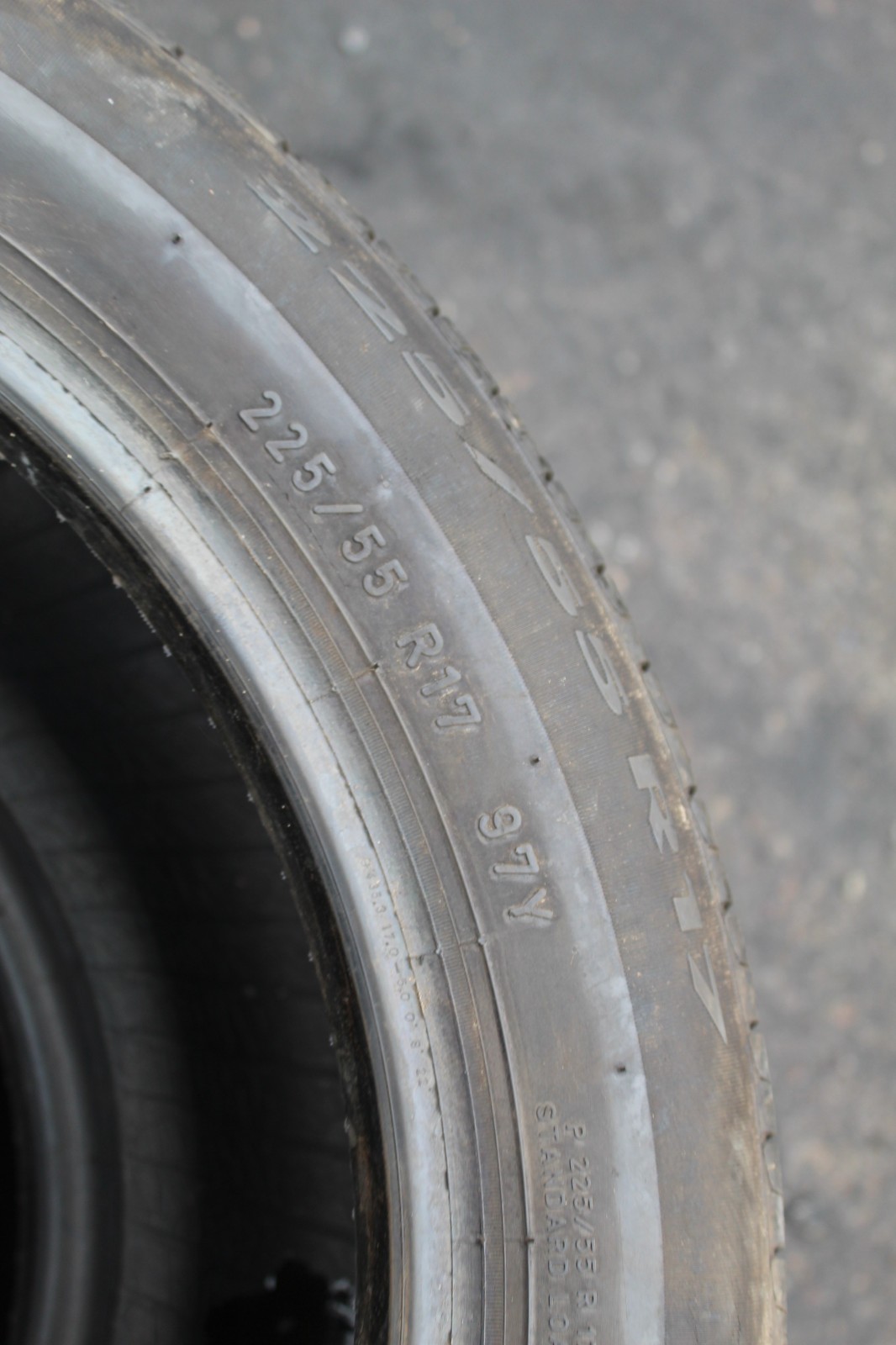 225 55 17 Pirelli, Cinturato P7, AO, 97Y, x2 A Pair 7.5mm (F1_tyres) L3691