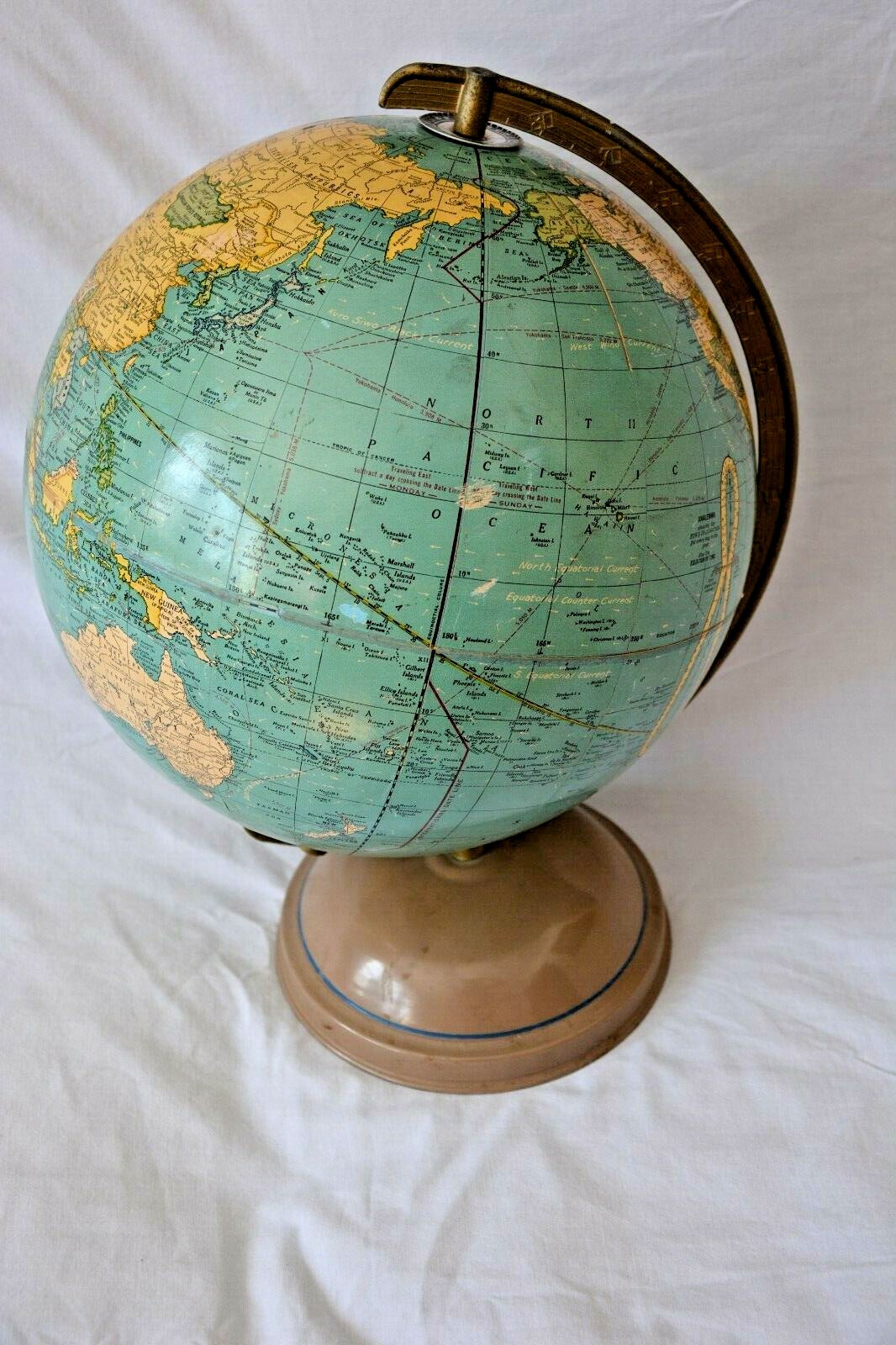 Vintage Explorer 12-inch Physical/Political Globe
