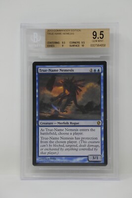 Magic The Gathering MTG 2013 Commander True-Name Nemesis  Beckett 9.5 GEM MINT*