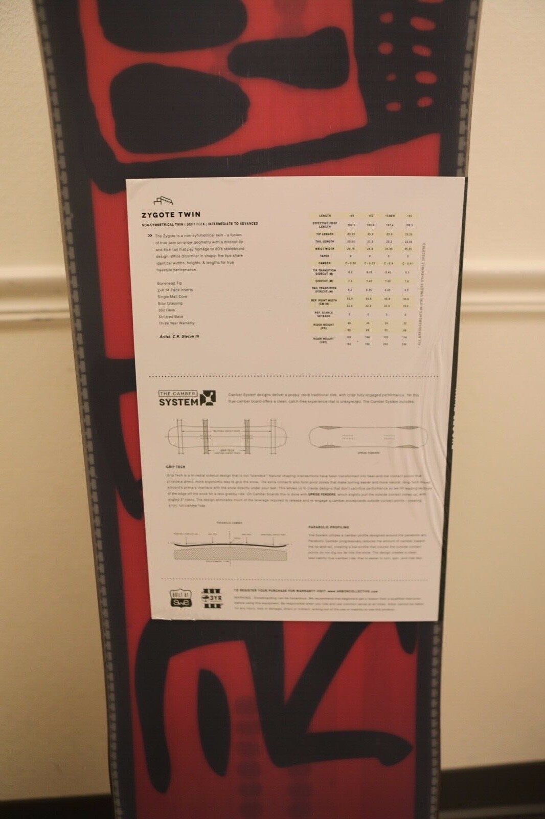 Arbor Zygote Twin 158