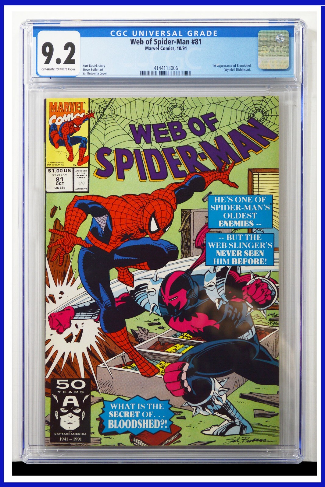 アメコミリーフ Amazing Spider-Man #344 CGC 9.2 Amazing Spider-Man #344 Value - GoCollect