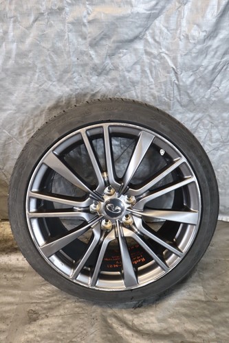 2017-2023 INFINITI Q50 RED SPORT 400 OEM 19X9 +47 WHEEL RIM 5X114.3 #21