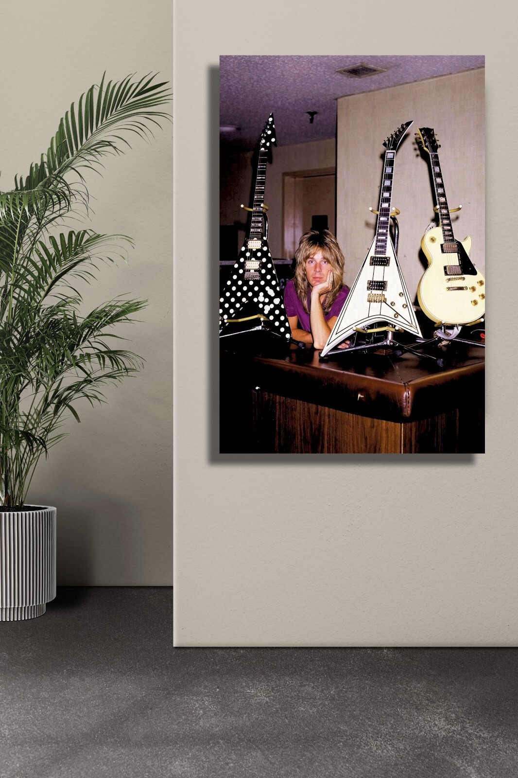 Randy Rhoads Poster 24x36 Inch Iconic Photo Rare Wall Art Print - RR05