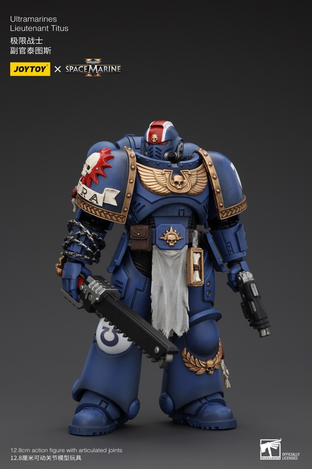 ゲームキャラクター JoyToy Warhammer 40k Lieutenant Titus CE Amazon.com: JOYTOY Warhammer 40,000 1/18 Action Figure