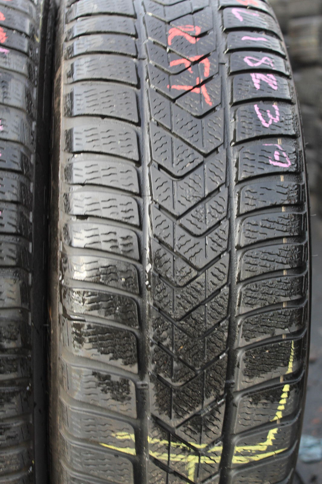 225 60 18 Pirelli, Winter, RunFlat, M+S, 104H, x2 A Pair 5.8mm (F1_tyres) L1823