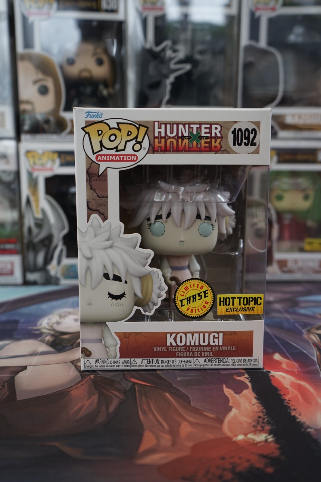 FUNKO POP　ファンコポップ　ネフェルピトー　コムギ Amazon.com: Funko Hunter x Hunter POP! Animation Komugi