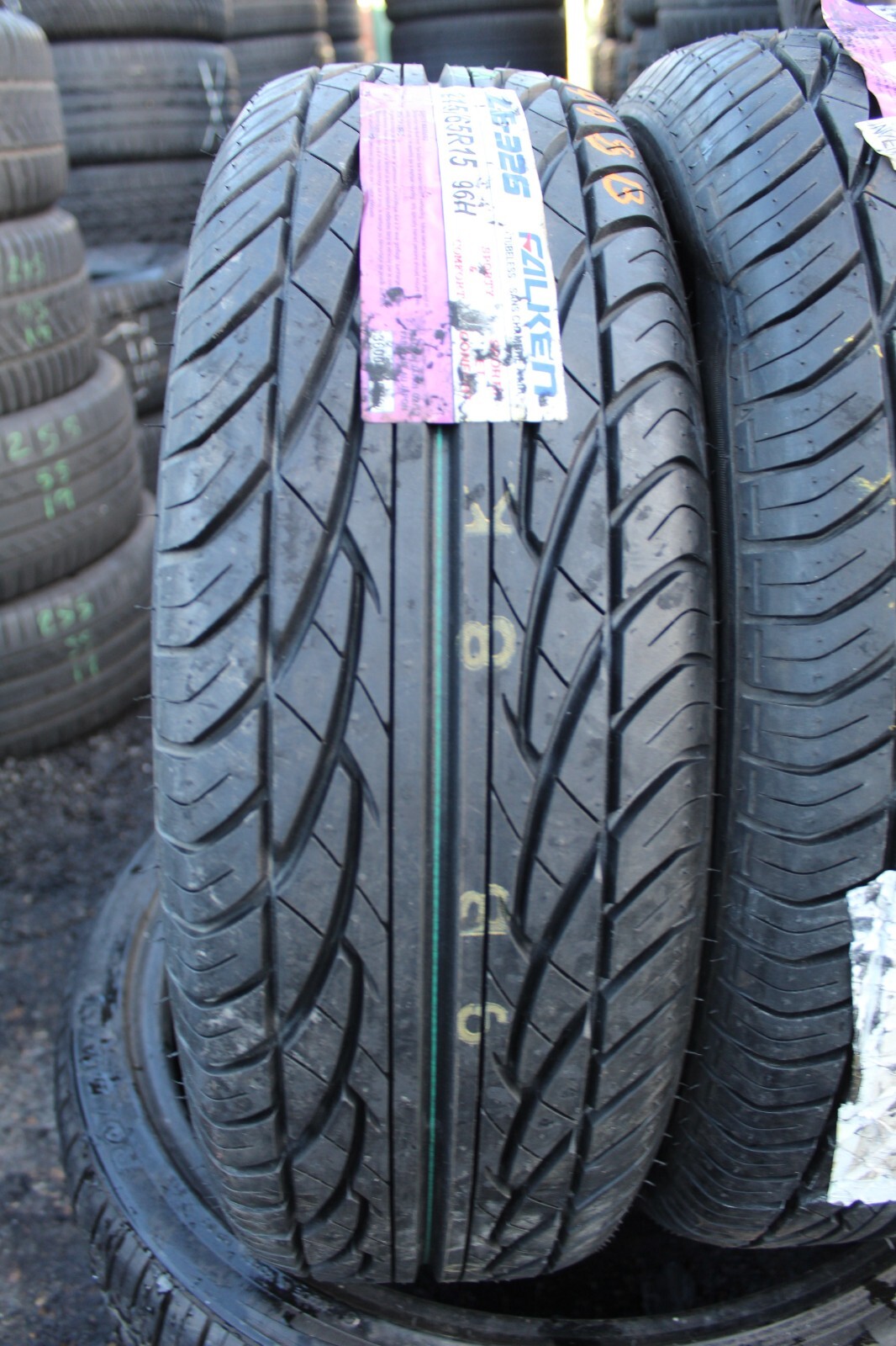 New 215 65 15 Falken, ZE326, 96H, x2 A Pair (F1_tyres) FOD L498