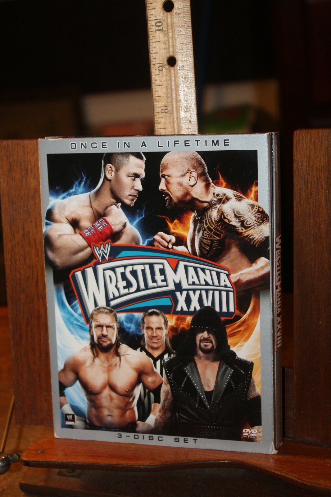 WWE DVD Once in a Lifetime WRESTLE MANIA XXVIII 3 Disc Set
